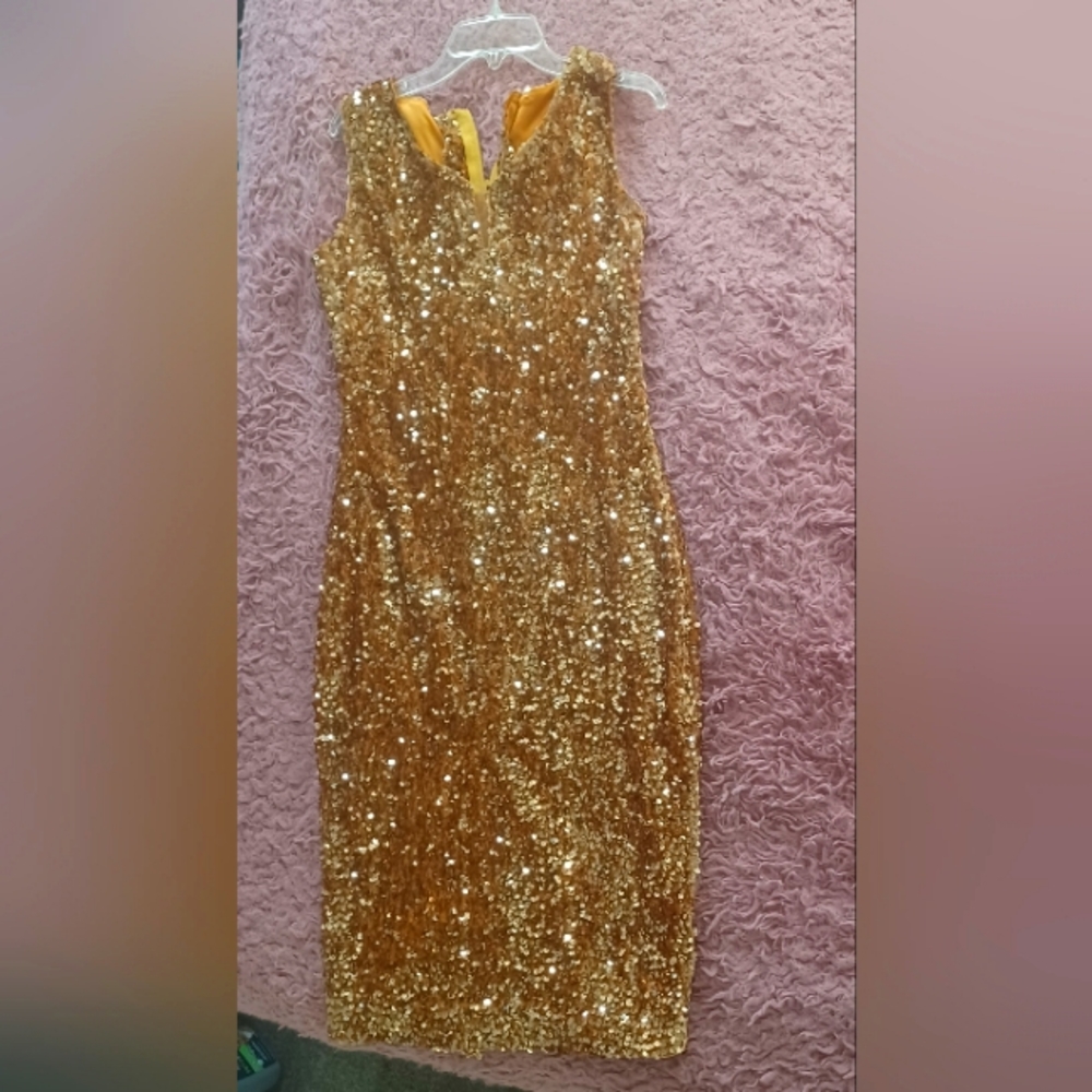 A formal or party dress